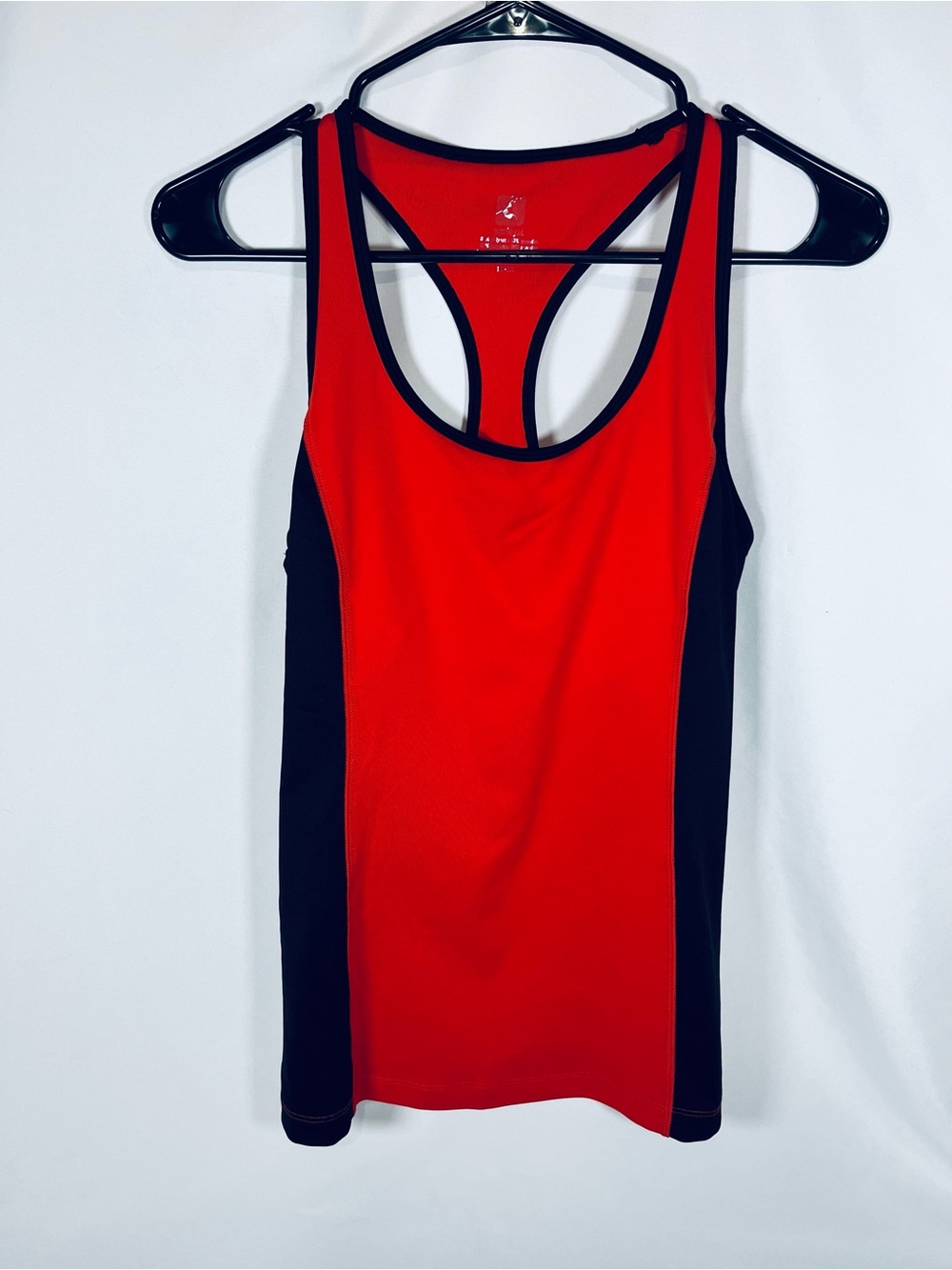 aerie Red and Black Racerback Tank Top